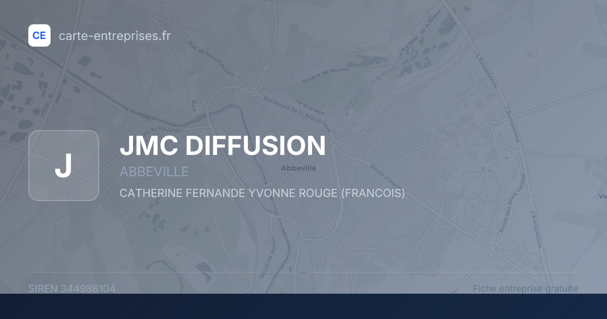 JMC DIFFUSION — 344986104 — fiche entreprise