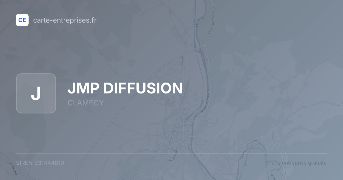 JMP DIFFUSION — 331444810 — fiche entreprise