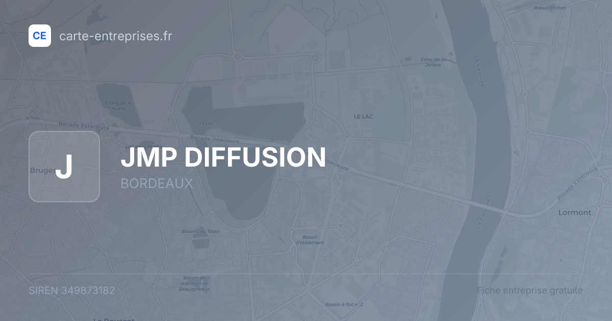 JMP DIFFUSION — 349873182 — fiche entreprise
