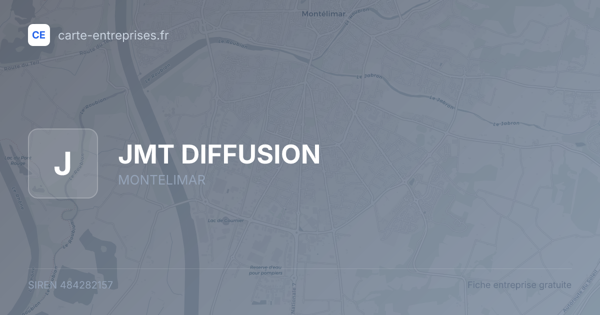 JMT DIFFUSION — 484282157 — fiche entreprise