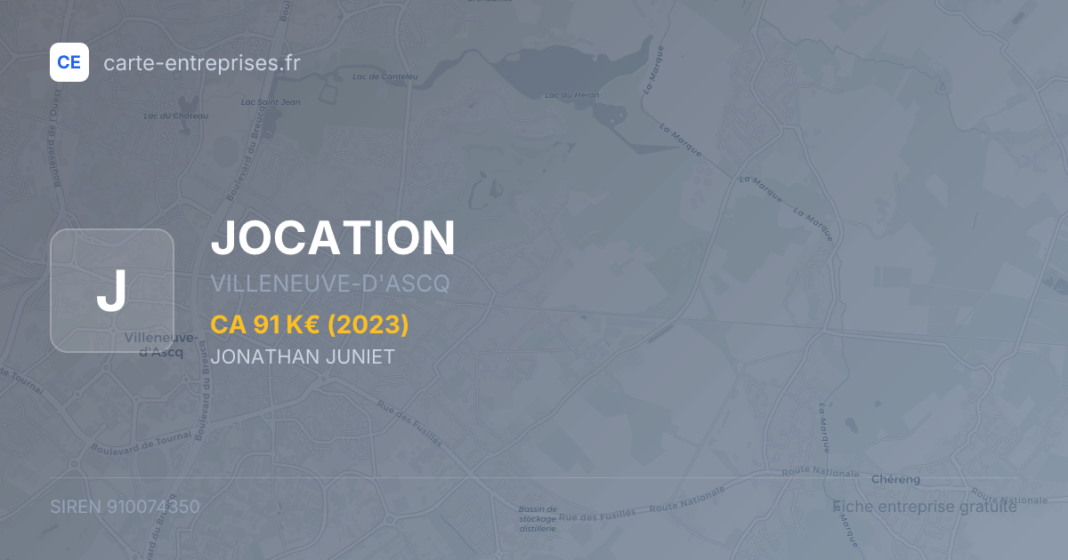 JOCATION — 910074350 — fiche entreprise