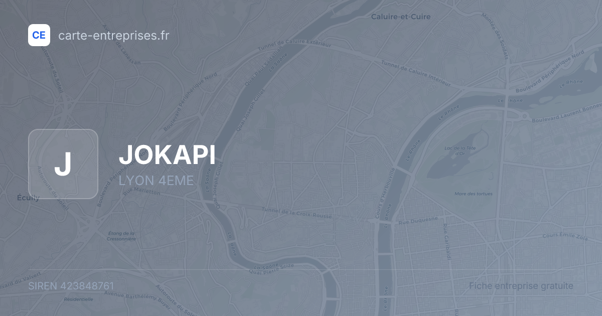 JOKAPI — 423848761 — fiche entreprise