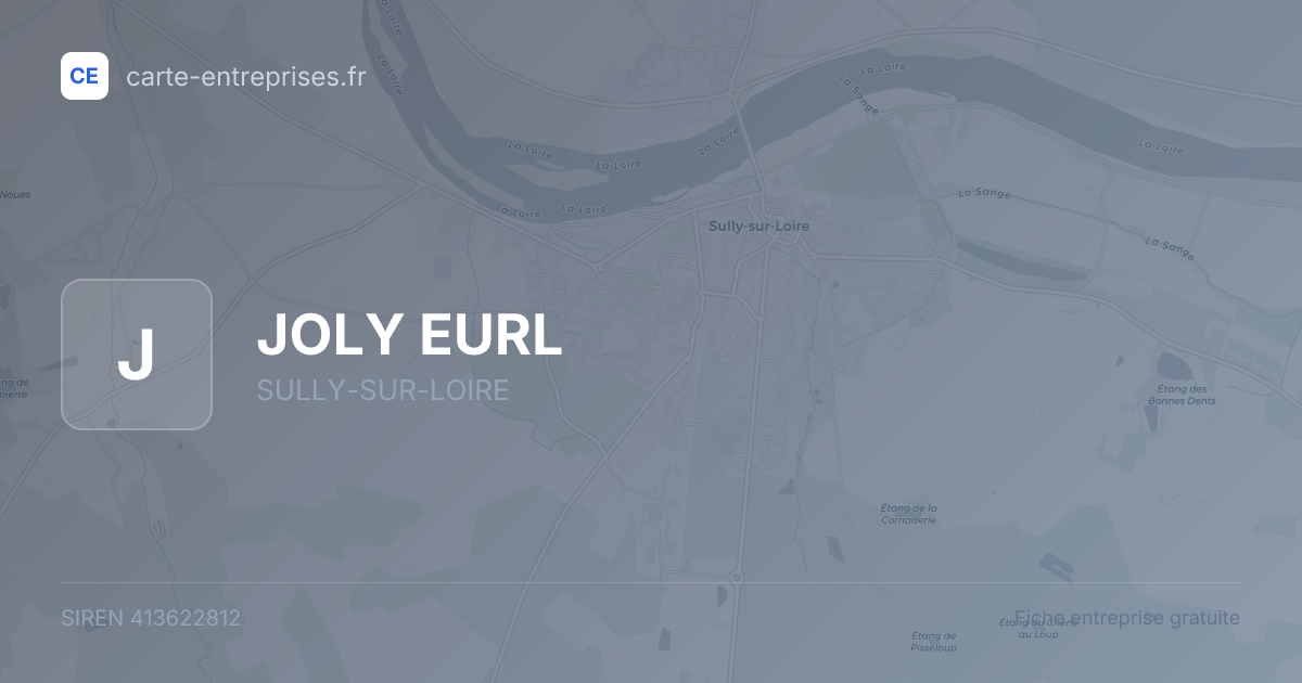 JOLY EURL — 413622812 — fiche entreprise