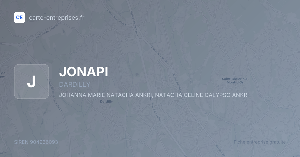 JONAPI — 904936093 — fiche entreprise