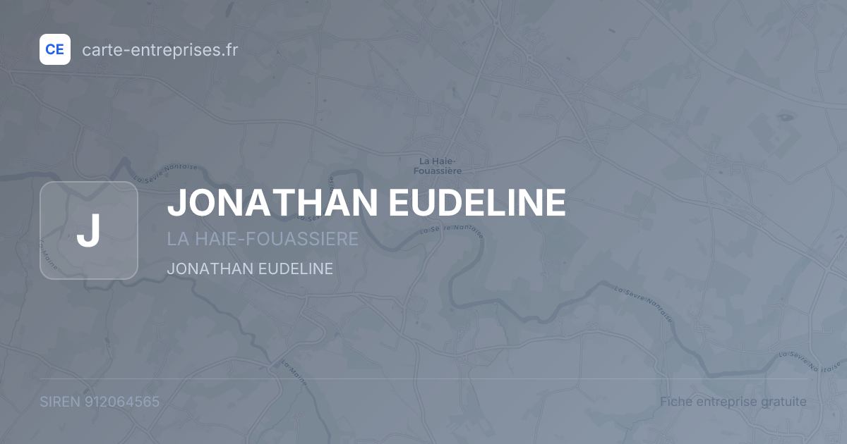 JONATHAN EUDELINE — 912064565 — fiche entreprise