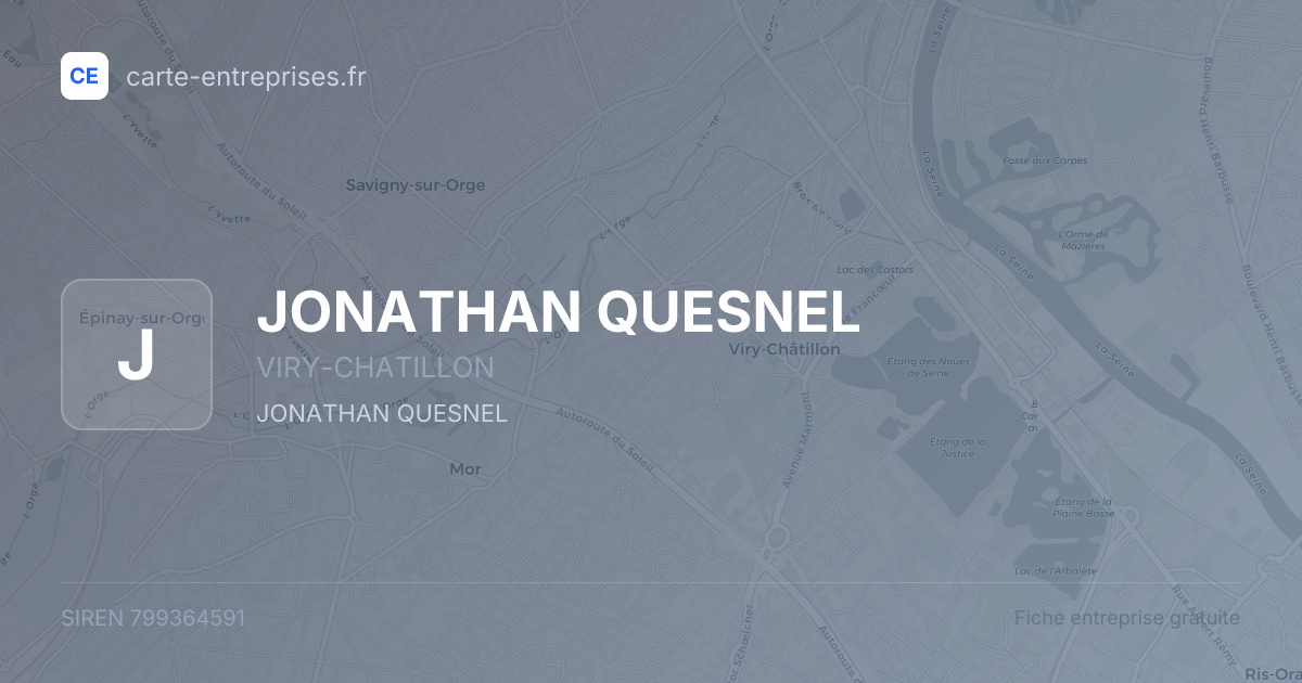 JONATHAN QUESNEL — 799364591 — fiche entreprise
