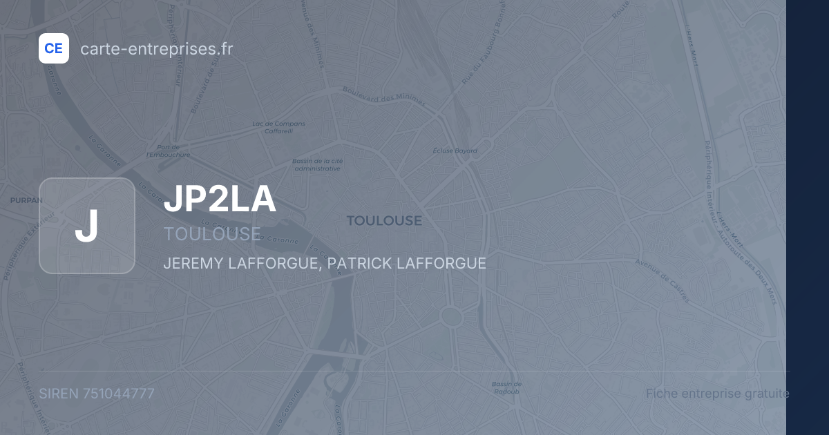 JP2LA — 751044777 — fiche entreprise