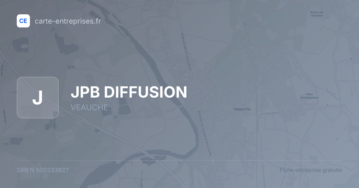 JPB DIFFUSION — 500333927 — fiche entreprise