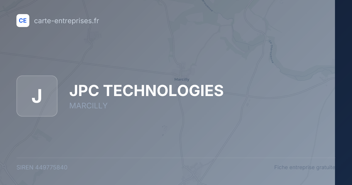 JPC TECHNOLOGIES — 449775840 — fiche entreprise