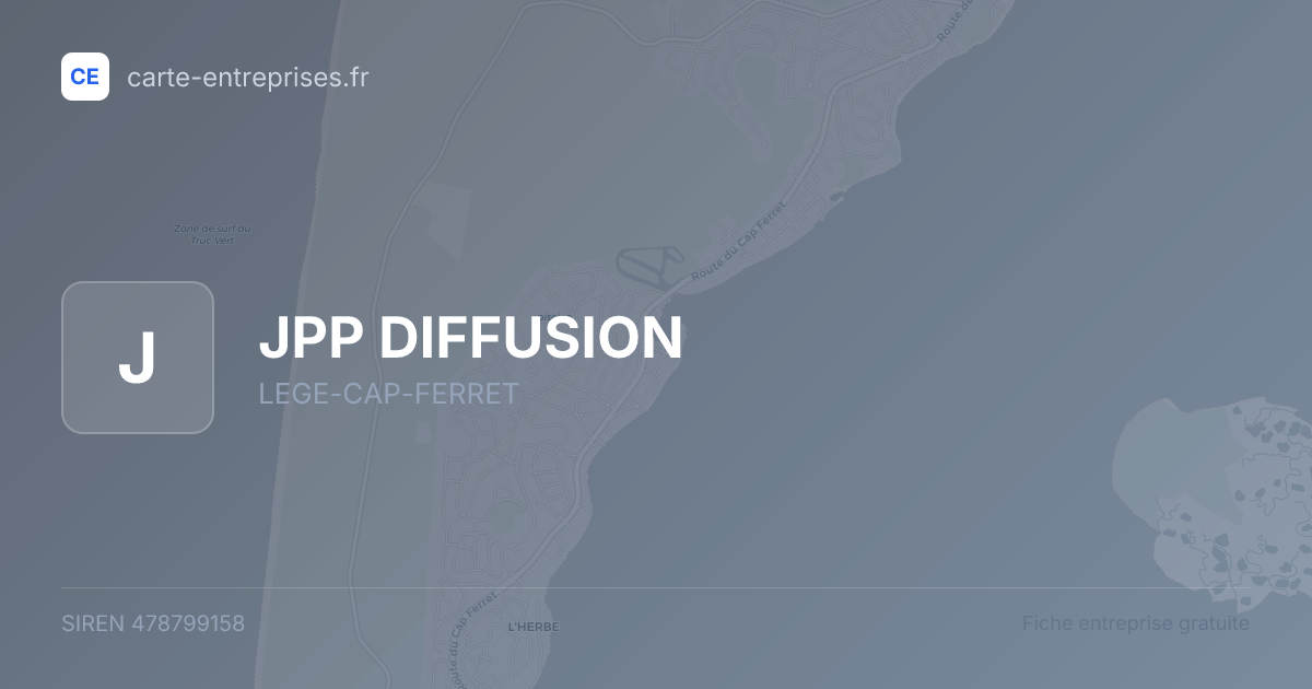 JPP DIFFUSION — 478799158 — fiche entreprise