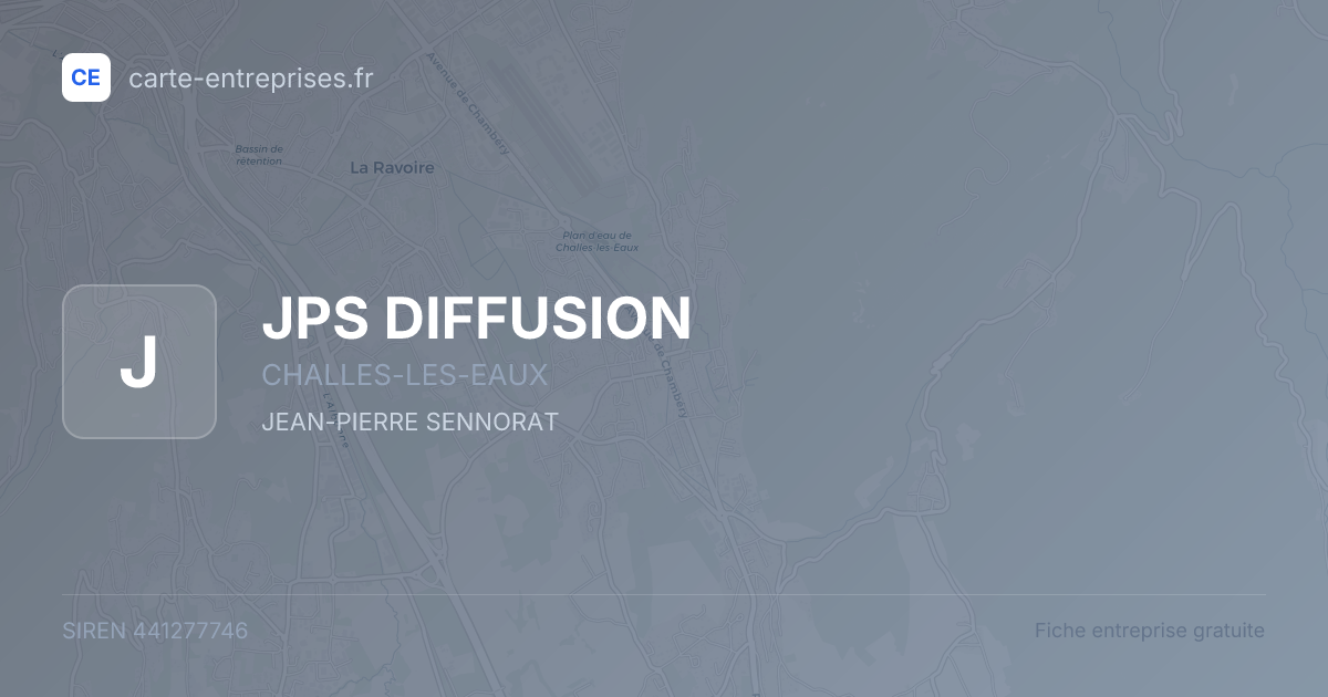 JPS DIFFUSION — 441277746 — fiche entreprise