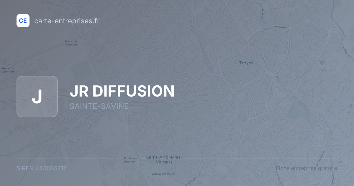 JR DIFFUSION — 443085717 — fiche entreprise