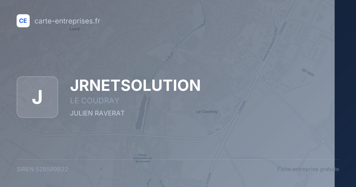 JRNETSOLUTION — 528599822 — fiche entreprise