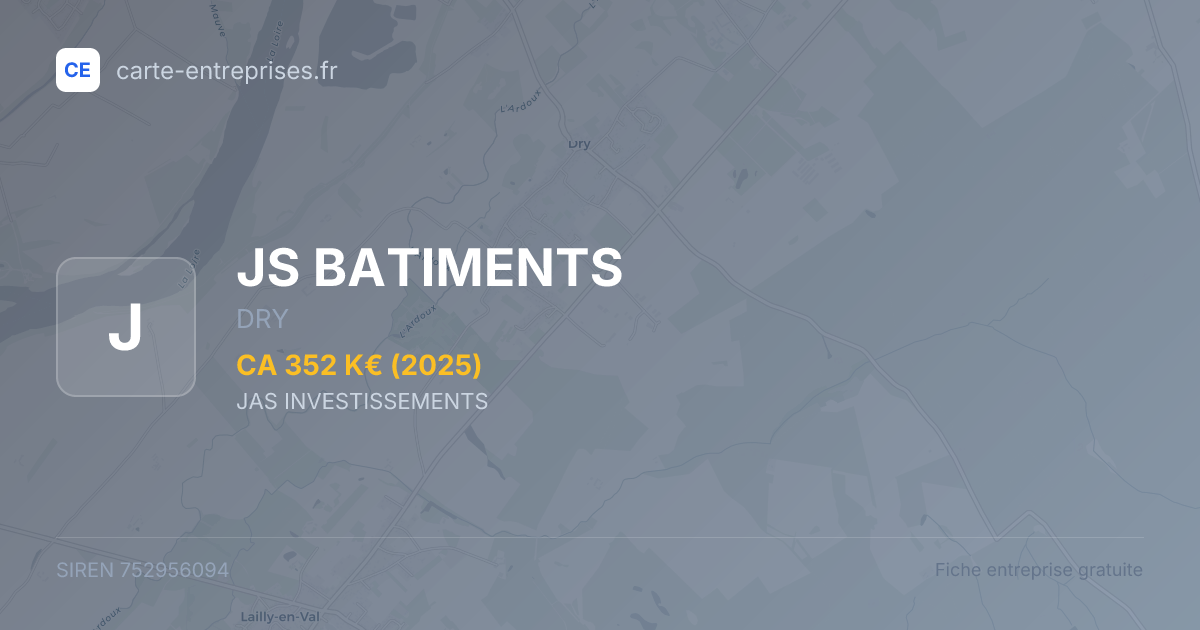 JS BATIMENTS — 752956094 — fiche entreprise