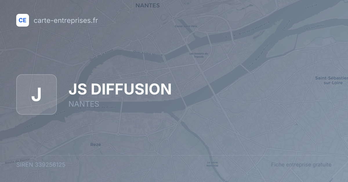 JS DIFFUSION — 339256125 — fiche entreprise