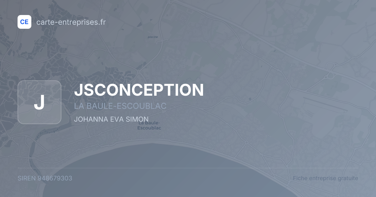 JSCONCEPTION — 948679303 — fiche entreprise