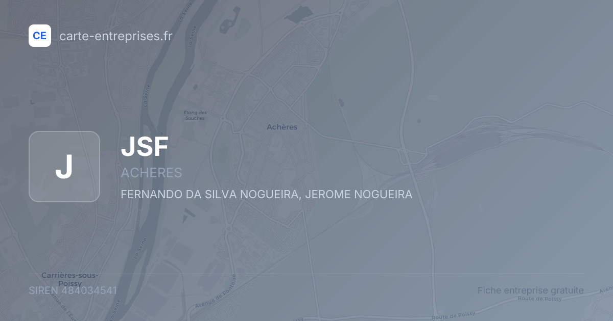JSF — 484034541 — fiche entreprise