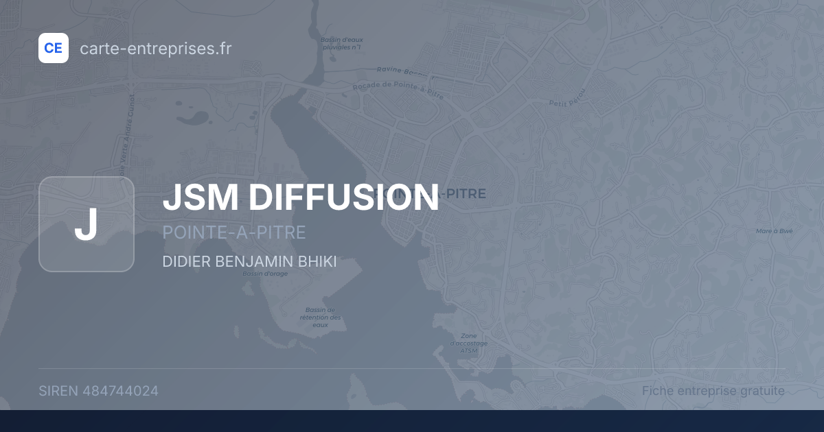 JSM DIFFUSION — 484744024 — fiche entreprise