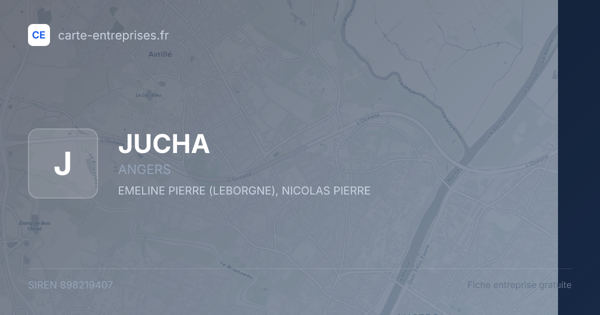 JUCHA — 898219407 — fiche entreprise