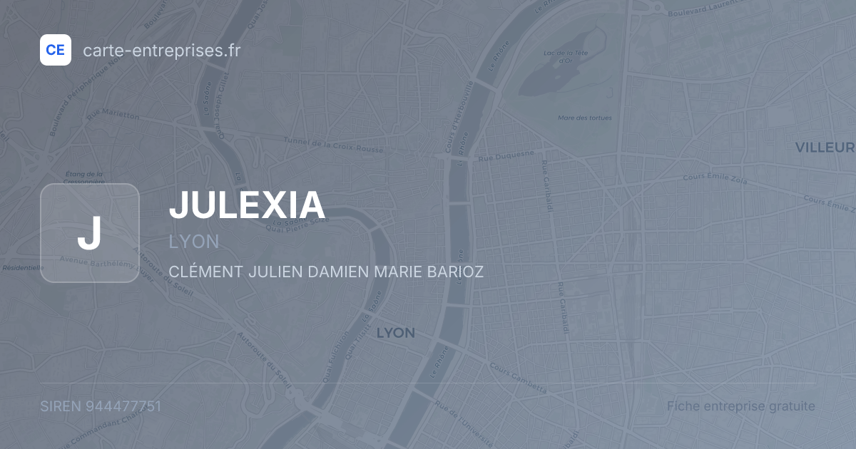 JULEXIA — 944477751 — fiche entreprise