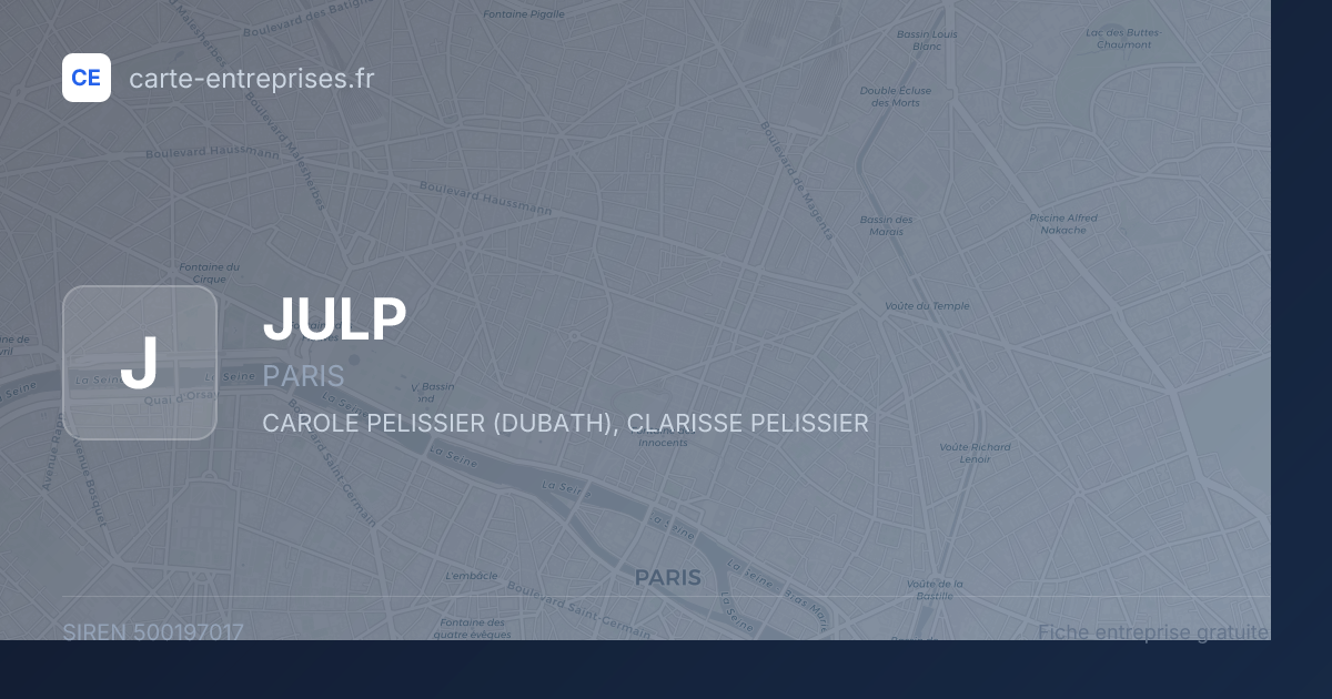 JULP — 500197017 — fiche entreprise