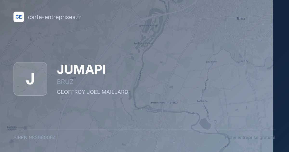 JUMAPI — 982960064 — fiche entreprise
