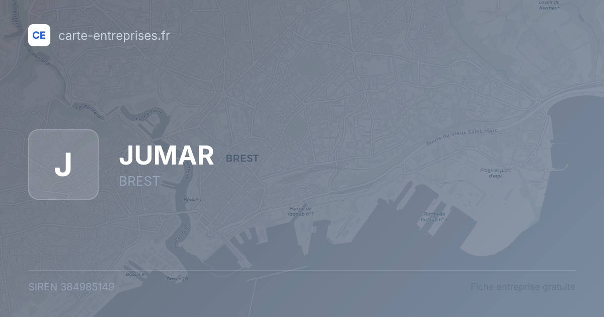JUMAR — 384985149 — fiche entreprise