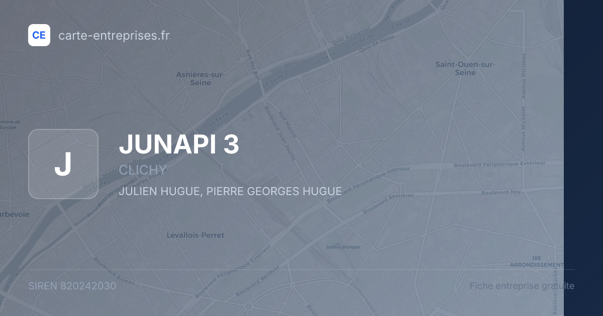 JUNAPI 3 — 820242030 — fiche entreprise