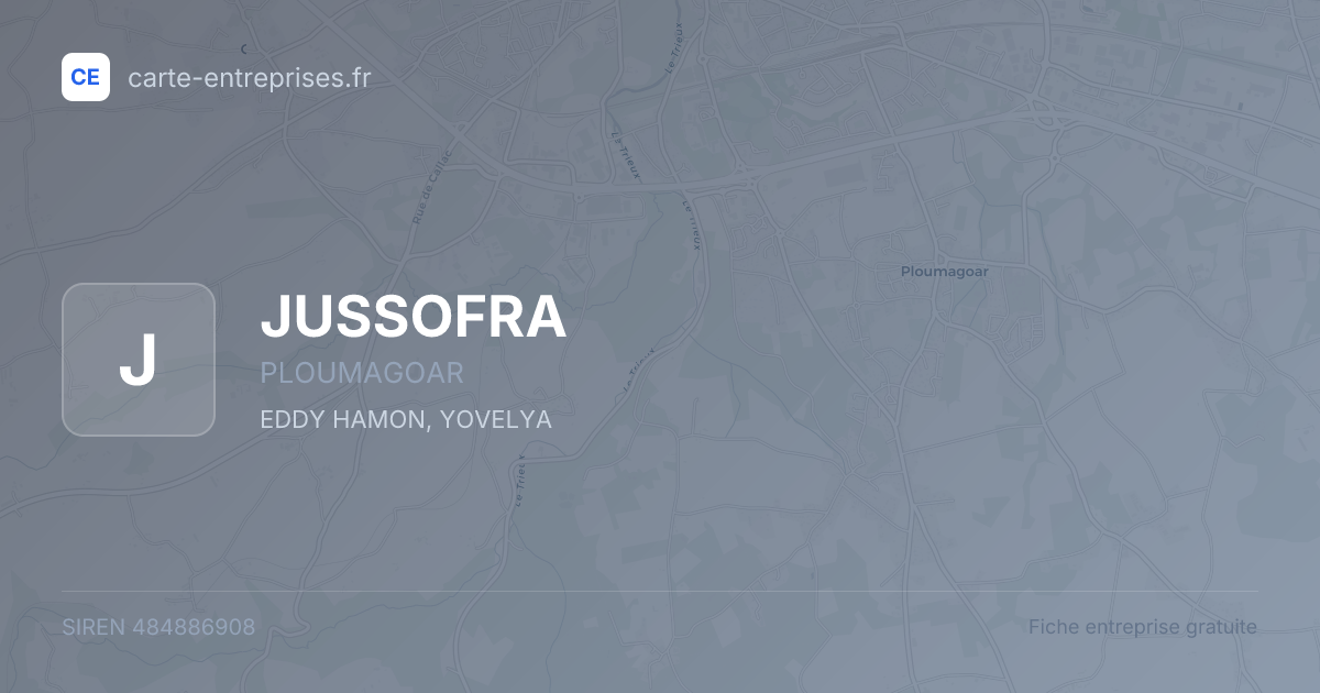 JUSSOFRA — 484886908 — fiche entreprise