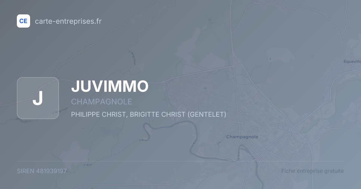 JUVIMMO — 481939197 — fiche entreprise