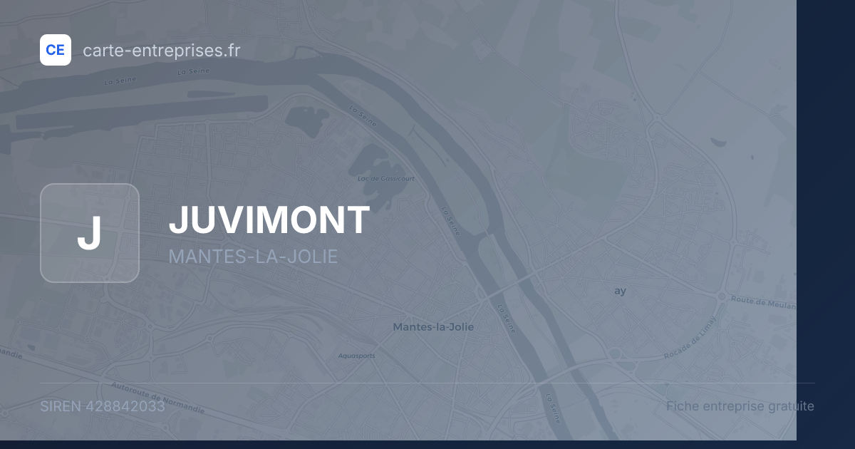 JUVIMONT — 428842033 — fiche entreprise