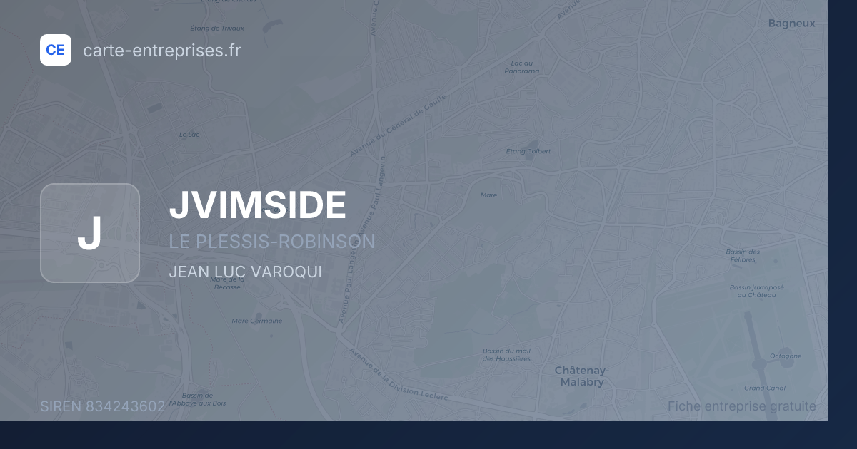 JVIMSIDE — 834243602 — fiche entreprise