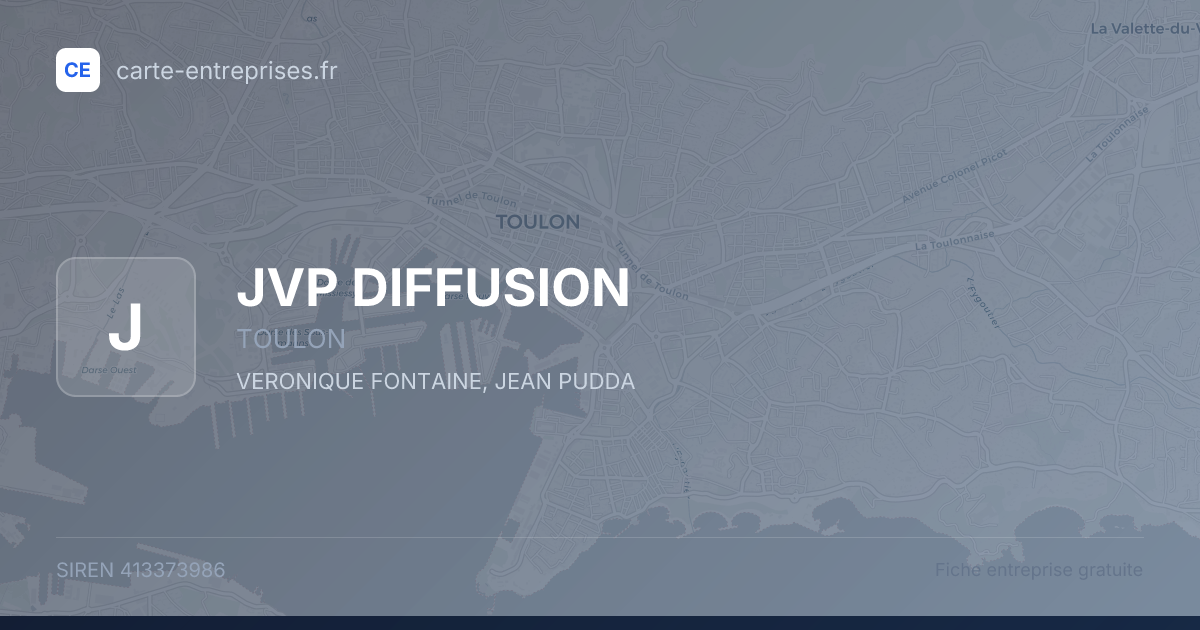 JVP DIFFUSION — 413373986 — fiche entreprise