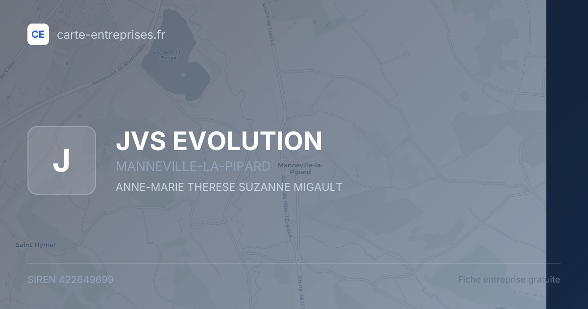 JVS EVOLUTION — 422649699 — fiche entreprise