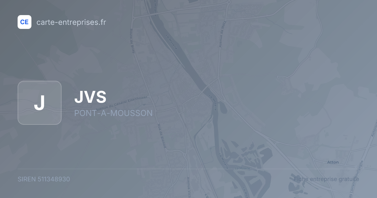 JVS — 511348930 — fiche entreprise
