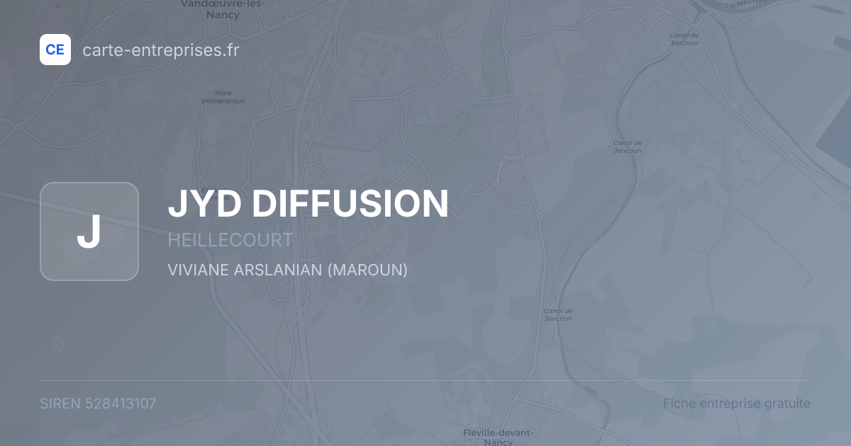JYD DIFFUSION — 528413107 — fiche entreprise