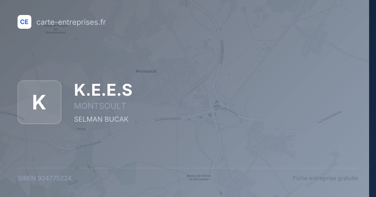 K.E.E.S — 924775224 — fiche entreprise
