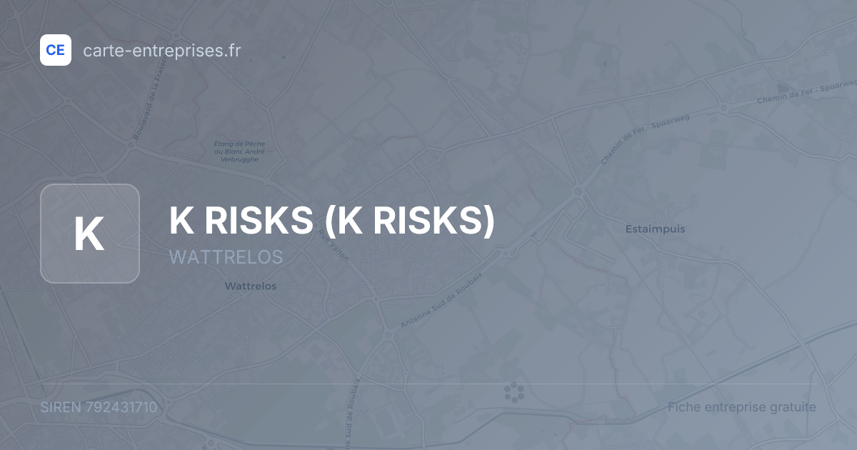 K RISKS — 792431710 — fiche entreprise