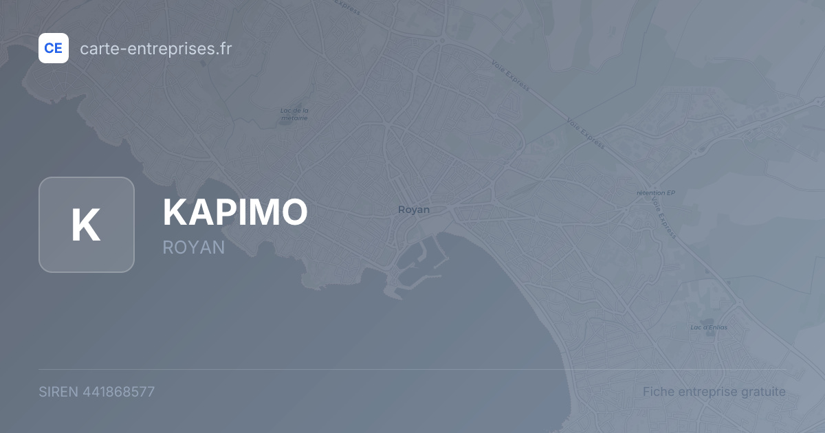 KAPIMO — 441868577 — fiche entreprise