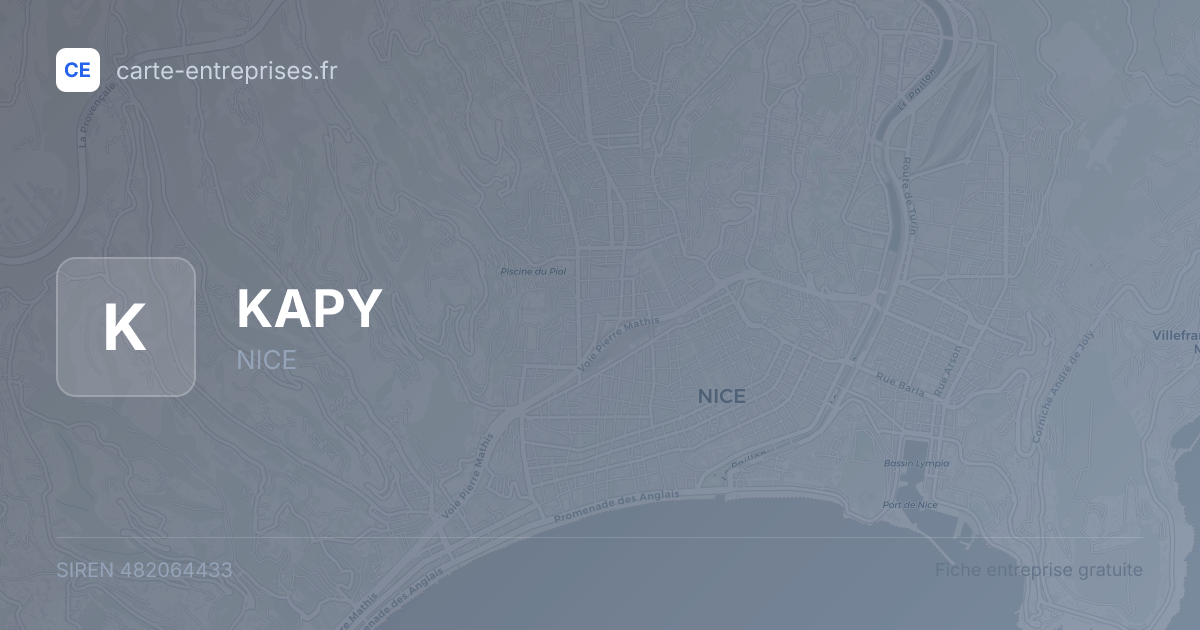 KAPY — 482064433 — fiche entreprise