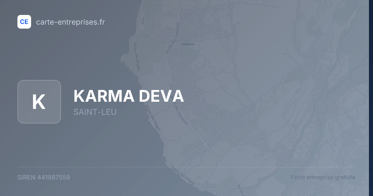 KARMA DEVA — 441987559 — fiche entreprise