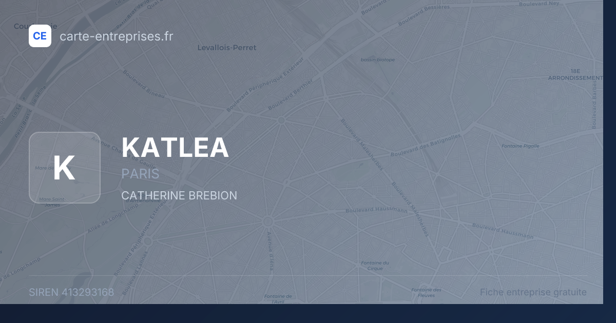 KATLEA — 413293168 — fiche entreprise