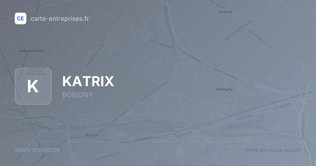 KATRIX — 351858329 — fiche entreprise
