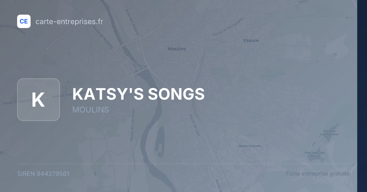 KATSY'S SONGS — 944279561 — fiche entreprise