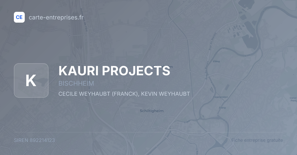 KAURI PROJECTS — 892214123 — fiche entreprise