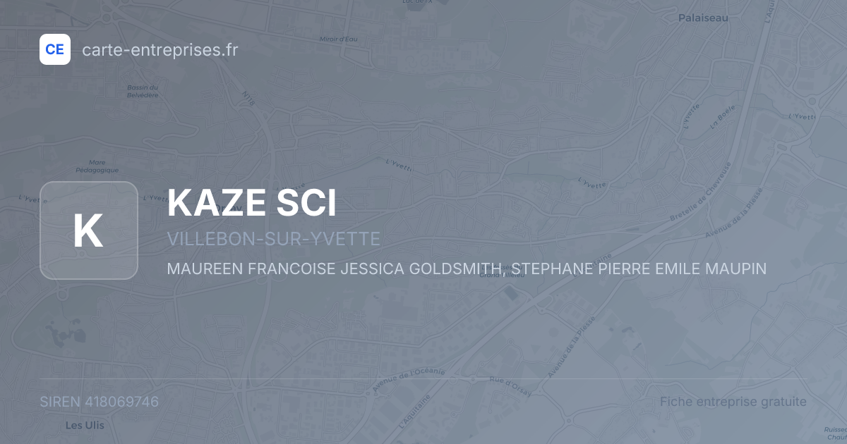KAZE SCI — 418069746 — fiche entreprise