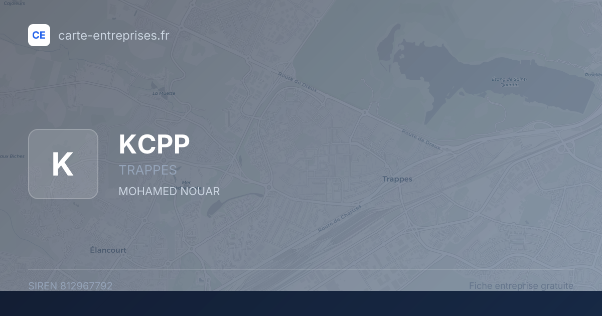 KCPP — 812967792 — fiche entreprise