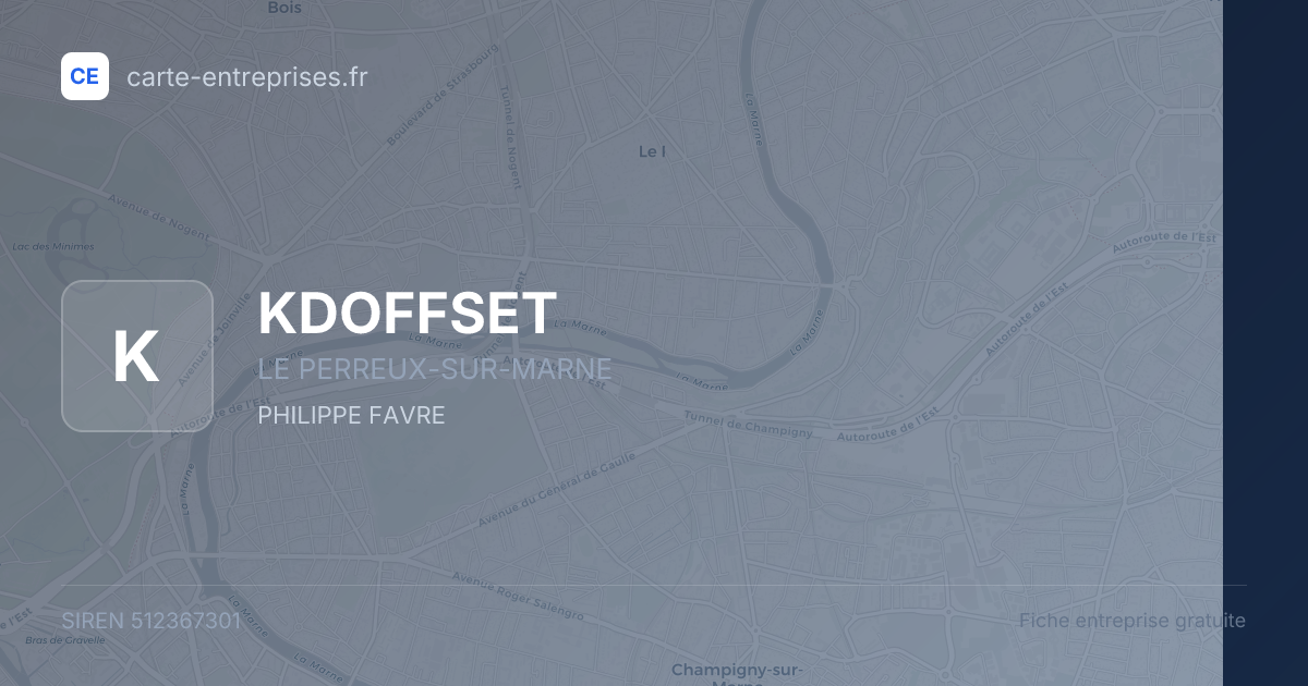 KDOFFSET — 512367301 — fiche entreprise