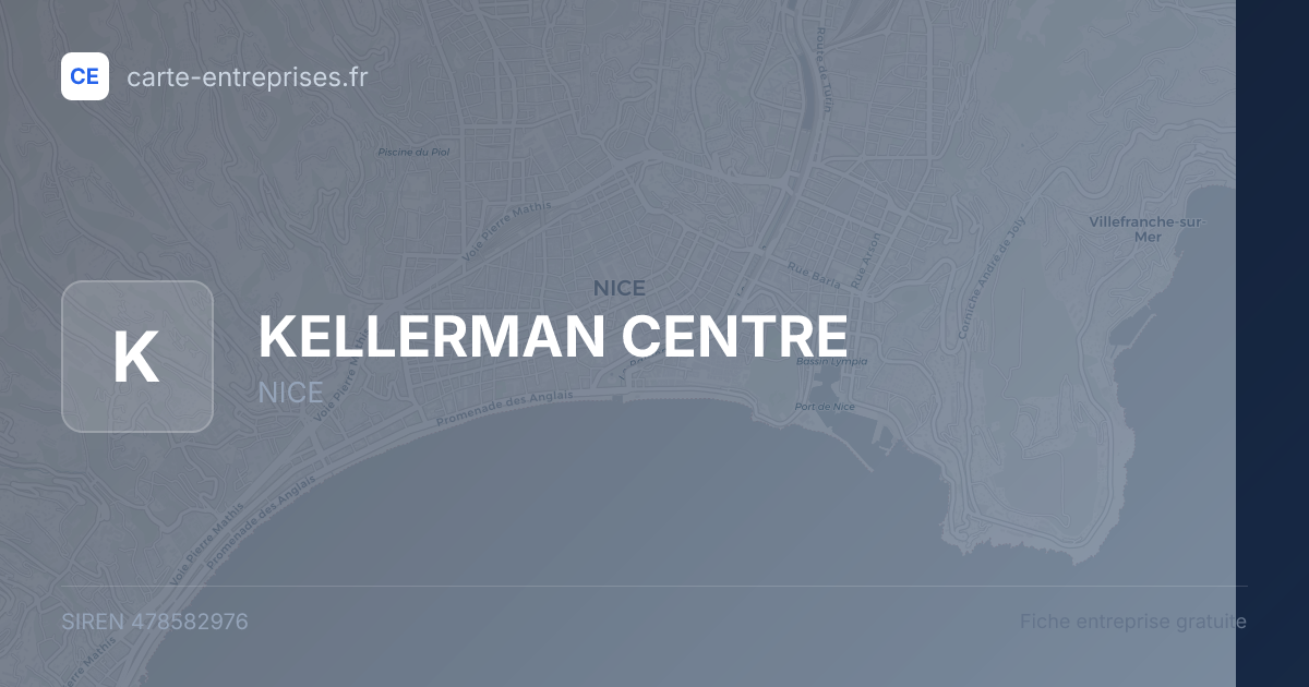 KELLERMAN CENTRE — 478582976 — fiche entreprise