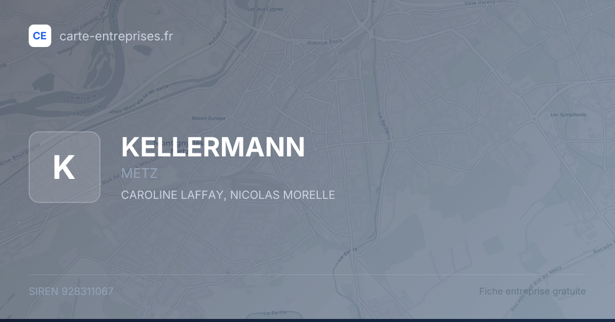 KELLERMANN — 928311067 — fiche entreprise
